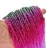Transparent Painted Glass Beads Strands DGLA-A034-T3mm-A06-2