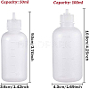 Plastic Glue Bottles Sets DIY-BC0002-50-3