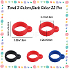 66Pcs 3 Colors Silicone Pendant SIL-GF0001-45C-2