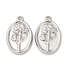 304 Stainless Steel Pendants STAS-I358-12P-02-1