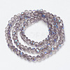 Electroplate Glass Beads Strands EGLA-A034-T3mm-I11-2
