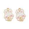 Animal Forest Theme Zinc Alloy Enamel Pendants FIND-Z065-01B-1