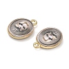 Printed Alloy Pendants AL-CBA4262-10A-02-2