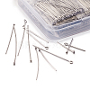 304 Stainless Steel Ball Head Pins & Eye Pins & Head Pins STAS-TA0004-23P-6