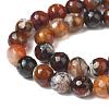 Natural Fire Crackle Agate Beads Strands X-G-S335-01B-3