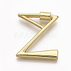Brass Screw Carabiner Lock Charms KK-T046-001G-Z-NF-1