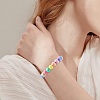 200Pcs Opaque Acrylic Beads SACR-SP0001-35B-4