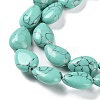 Synthetic Turquoise Beads Strands G-K357-A13-01-4
