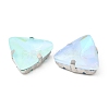 Mocha Fluorescent(MI) Triangle Sew on Rhinestone GGLA-Q086-01A-P03-3