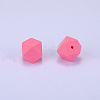 Hexagonal Silicone Focal Beads LS-SI-JX0020A-07-1