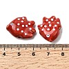 Handmade Porcelain Beads PORC-K010-06F-3