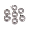 Tibetan Style Alloy Toggle Clasps TIBE-L003-015AS-2
