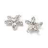 Brass Micro Pave Cubic Zirconia Pendants KK-L260-10P-2