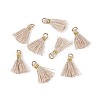 Polycotton(Polyester Cotton) Tassel Pendant Decorations FIND-S281-25-1