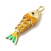 Rack Plating Brass Pendants KK-A268-05G-B03-2