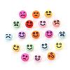 Opaque Acrylic Beads MACR-YW0001-22H-7