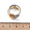 304 Stainless Steel Cuff Rings RJEW-K287-04A-5