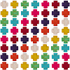 100Pcs Synthetic Turquoise Beads TURQ-SC0001-29A-1