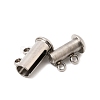 304 Stainless Steel Slide Lock Clasps STAS-F350-05A-P-2