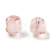 Electroplate Column Glass Beads EGLA-A043-02-AB01-2