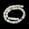 Natural White African Opal Beads Strands G-D098-D04-02-3
