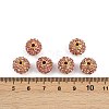 Alloy Rhinestone Beads RB-A034-10mm-A27G-2