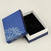 Rectangle Printed Cardboard Jewelry Necklace Boxes LS-CBOX-E008-02-2