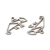 Non-Tarnish 201 Stainless Steel Pendants STAS-K251-055P-2