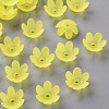 Frosted Acrylic Bead Caps MACR-S371-07A-717-1