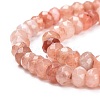 Dyed Natural Malaysia Jade Rondelle Beads Strands G-E316-2x4mm-42-5