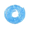 Transparent Glass Beads Strands EGLA-A044-T3mm-MB08-3
