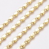 Brass Handmade Beaded Chain CHC-G006-17G-2