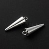 304 Stainless Steel Pendants X-STAS-G214-47S-01-2