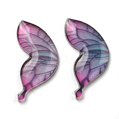 Transparent Epoxy Resin Cabochons CRES-A053-10-1