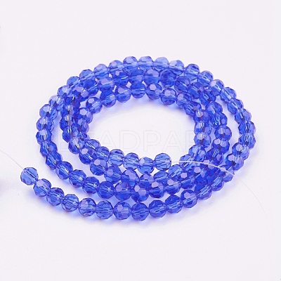 Glass Beads Strands EGLA-J042-4mm-02-1