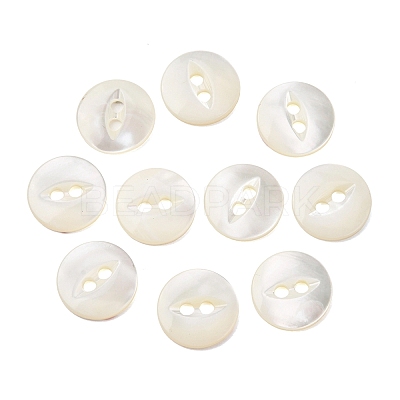 Cat Eye Style Natural Shell Buttons SH-CBAA69B-01A-1