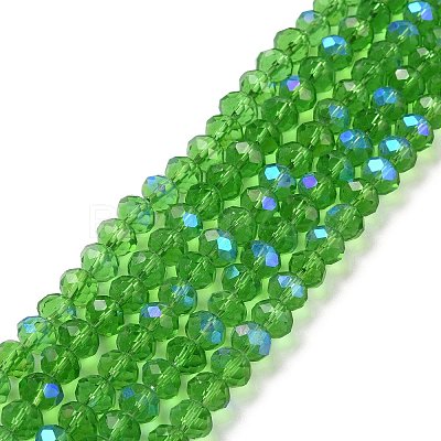 Electroplate Glass Beads Strands EGLA-A034-T1mm-L08-1