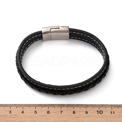 Imitation Leather Cord Bracelets X-BJEW-N0011-029B-1