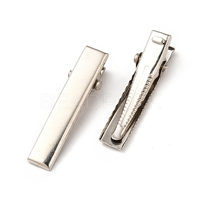 Iron Alligator Hair Clips Findings PHAR-TAC0008-01A-1
