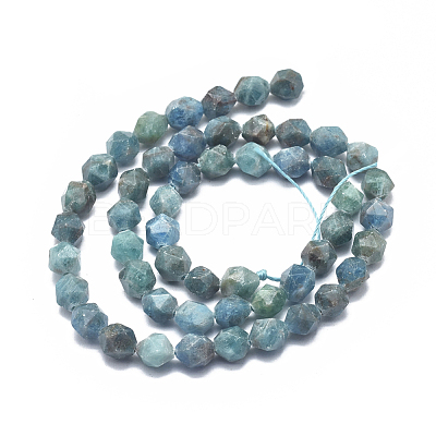 Natural Apatite Beads Strands G-K303-B14-8mm-1