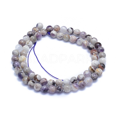 Natural Chevron Amethyst Beads Strands G-L552H-06A-1