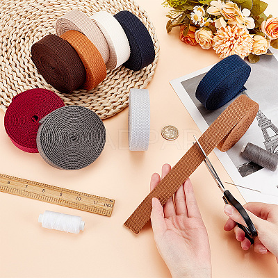 35M 10 Colors Flat Polycotton Ribbon OCOR-PH0002-67-1