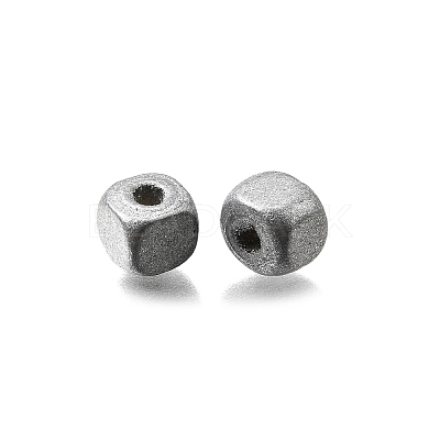 Spray Painted Wooden Beads WOOD-P021-01A-01-1