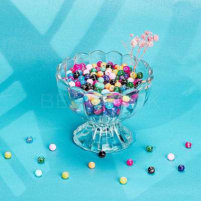 720Pcs 12 Colors Drawbench Glass Beads Strands DGLA-PH0002-08-1