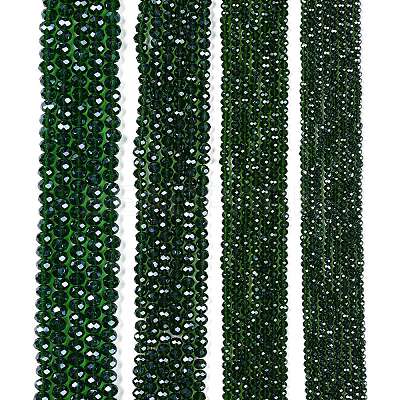 Electroplate Glass Beads Strands EGLA-A044-T6mm-A24-1