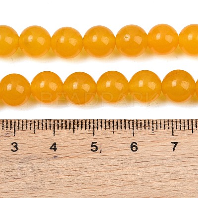 Dyed Natural White Jade Beads Strands GG-CBAD029-A11-8mm-1