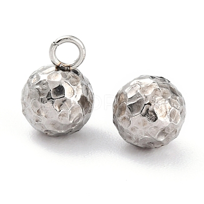 Tarnish Resistant 304 Stainless Steel Charms STAS-O147-03B-P-1