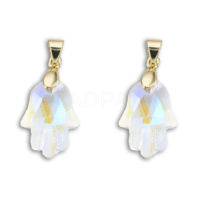 K9 Glass Pendants GLAA-N038-57-1