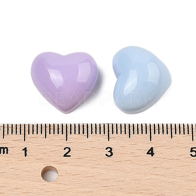 Opaque Resin Cabochons CRES-M037-15-1