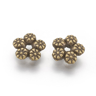 Tibetan Style Alloy Spacer Beads LS-MLF10889Y-NF-1